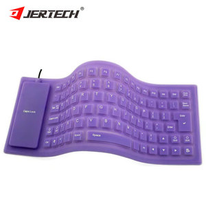 French <strong>Usb</strong> Wired Mini Roll up Waterproof for Pc <strong>Notebook</strong> Laptop Personalized Special Convenient Silicone <strong>Keyboard</strong> PC Foldable - Product Image 1