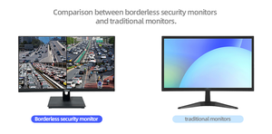 Monitor LCD 4K sin bordes OEM 65 '75' 85 '98 ''Monitor de computadora de negocios para interiores para vigilancia Función de animación de texto USB - Product Image 5