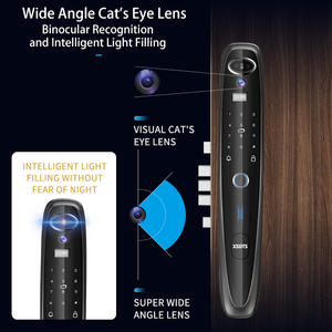 XSDTS Q8 Smart Türschloss mit 3D-Gesicht Entsperren Tuya WiFi-fähiger Fernzugriff über App Verbesserte biometrische Sicherheit Video Intercom - Product Image 4