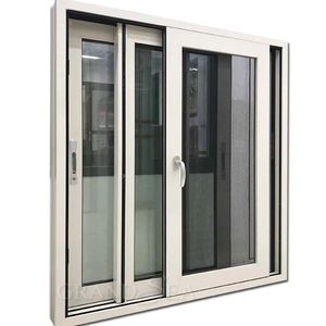 Aluminum <strong>Window</strong> Slim Frame and Aluminum Profile <strong>Window</strong> with Tempered Glass and Screen <strong>Sash</strong> - Product Image 1