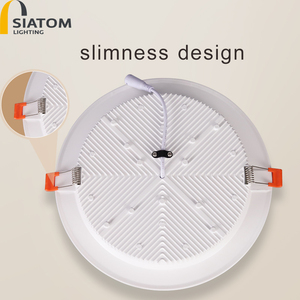 Gizli gömme aydınlatma damla yuvarlak led ticari panel ışıkları gömme aydınlatma led tavan ışık - Product Image 3