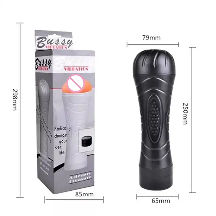 Vibratore Sexy bambola artificiale della Vagina gomma di Silicone figa giocattolo del pene ingranditore ingrandimento dell'olio Spray donne giocattoli adulti del sesso per gli uomini