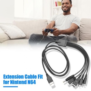 5 In 1 USB şarj aleti kablosu nintendo yeni 3DS XL NDS Lite NDSI LL WIIS U şarj için GBA için PSP 1000/2000 şarj kablosu hattı - Product Image 6