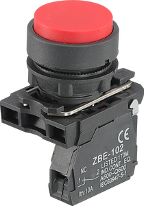 Flat Head 1NO Electrical <strong>Push</strong> <strong>Button</strong> <strong>Switch</strong> <strong>Spring</strong> <strong>Return</strong> 22mm Momentary <strong>Push</strong> <strong>Button</strong> <strong>Switches</strong> - Product Image 6