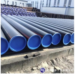 Seamless API 5L EN Tubo biselado de acero al carbono y protección de extremo de tubería de acero Tubería SMLS para proyecto de tubería de agua - Product Image 2
