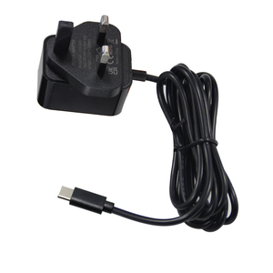 12 v 1a电源12伏充电器1000毫安12瓦最大稳压开关交流至Dc电线适配器英国墙壁插头