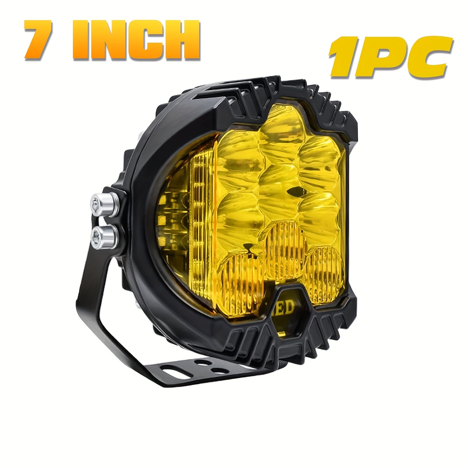 1 pcs 7inch Yellow