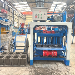QTJ4-30B macchine per la fabbricazione di mattoni macchina per blocchi di cemento Semi automatici che fanno macchina calda Sele - Product Image 6