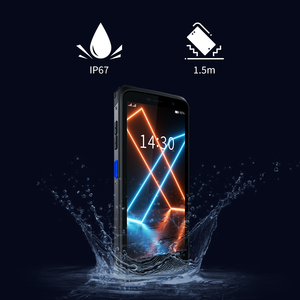 Processeur octa-core de 5.5 pouces 2.2GHz 6 Go de RAM + 64 Go de ROM Terminal de données mobile Collecteur de données de codes à barres Android Rugged <span class=keywords><strong>Pda</strong></span> - Product Image 4