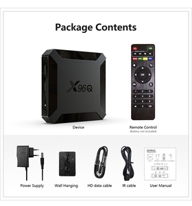 4k <strong>STB</strong> X96Q OTT Box Allwinner H313 Android 10.0 2.4G Wifi Android TV Box 4k Set Top Box 100M LAN