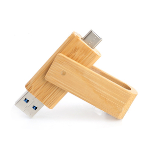 OTG Type-C Usb闪存驱动器木制竹制USB闪存驱动器2.0和3.0笔式驱动器 - Product Image 4