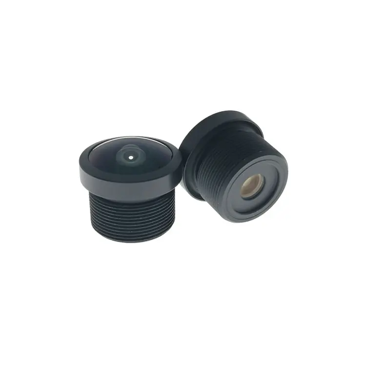 Manufacturer supply baby monitor lens focal length 1.5mm HD 2MP wide angle M12 waterproof fisheye lens processing