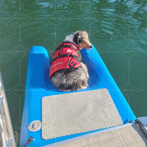 Inflatable Pup Plank Dog <strong>Ramp</strong> Dock Customized Size <strong>Mesh</strong> Bottom Floating Ladder Inflatable Water <strong>Ramp</strong> for Dogs - Product Image 6