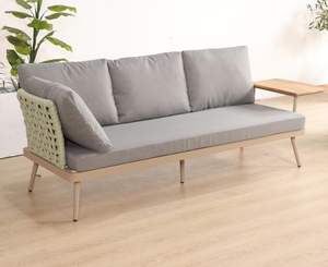 داروين الروطان تصميم عصري جديد دائم مجموعة محادثة أريكة مقطعية صالة حديقة فندق على شكل حرف L - Product Image 6