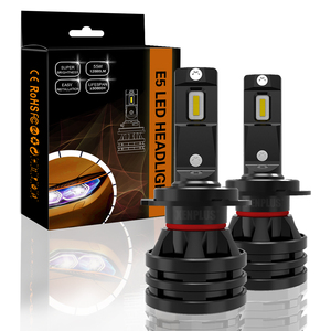 <strong>2025</strong> Newest XENPLUS E5 Factory Price CSP Chips 360 Degree Emitting IP65 <strong>Led</strong> Conversion Kit 12V 55W 12000LM Car <strong>Led</strong> Headlight H7 - Product Image 2
