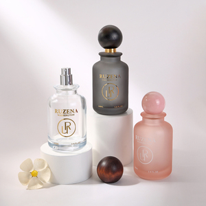 Unique Design <strong>30ml</strong> 50ml 100ml Round <strong>Small</strong> Custom Refillable <strong>Empty</strong> Spray Luxury Glass Perfume Packaging <strong>Bottle</strong> Design with Box - Product Image 3