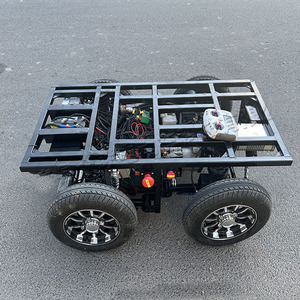 100/300/700KG Experiment <strong>Programmable</strong> MINI <strong>Remote</strong> <strong>Control</strong> Rhd Electric ATV UTV Truck EV Car Right Hand Drive Four Wheels Chassis - Product Image 2