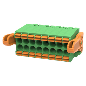 15EDGKNHG-Bloque de terminales de conector de placa a placa de paso de 3,5mm Bloque de terminales de resorte enchufable PCB de capa de doble fila - Product Image 1