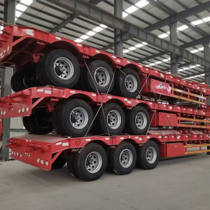 40 feet container phẳng Trailer bán cho Xe tải vận chuyển - Product Image 3