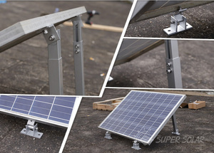 Cutomerized Alu ray monte güneş Panek standı modülleri fayans - Product Image 4