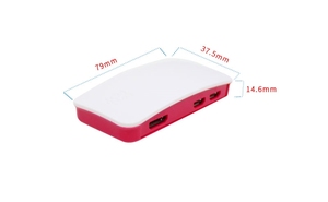 Smart Electronics Raspberry Pi Zero Case con Mini Cable de cámara para Raspberry Pi Zero W Estuche de protección