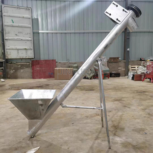 Venta de fábrica, transporte de grano, maíz, trigo, alimentación de partículas a granel, máquina transportadora de pellets, transportador de tornillo automático con tolva - Product Image 6