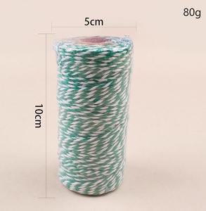 Cordón de macramé de 100M, cuerda de algodón, manualidades, hilo de colores DIY, hilo trenzado, costura hecha a mano, decoración de boda para el hogar, cuerda - Product Image 6
