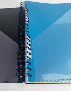 Letter Size <strong>Notebook</strong> 150 Pages <strong>With</strong> 3 Taps PP Color Fashion Presentation Document File <strong>Folders</strong> for Student Business - Product Image 3
