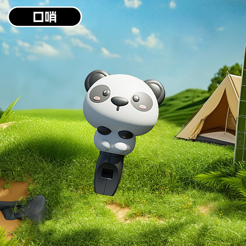Silbato de Panda Pequeño (En Bolsa)
