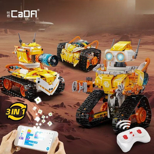 Cada C83003 2025 Neue MOC Drei-in-Eins-Programmier roboter Spielzeug Pädagogische DIY Spielzeug Modelle für Kinder Geschenk Bausteine Sets - Product Image 2