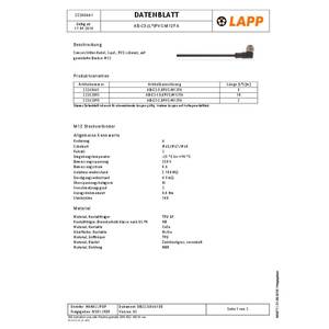 LAPP 22262083 konektörü 1. (940910447673) - Product Image 1
