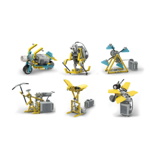 Hot Science Educational Diy Bau Spielzeug Stiel Programmier block Mechanische Kraft Bausteine Kit Spielzeug für Kinder - Product Image 1