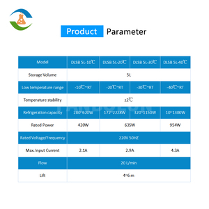 Laboratory Factory 5L Chemical Low Temperature Recirculating Glycol Small Mini <strong>Chiller</strong> - Product Image 2