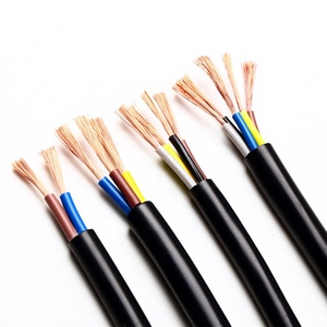 RVV kablosu 4 çekirdek 1.5MM 2.5MM 4MM 6MM 6MM esnek kablo PVC yalıtımlı ve kılıflı elektrik güç kablosu - Product Image 2