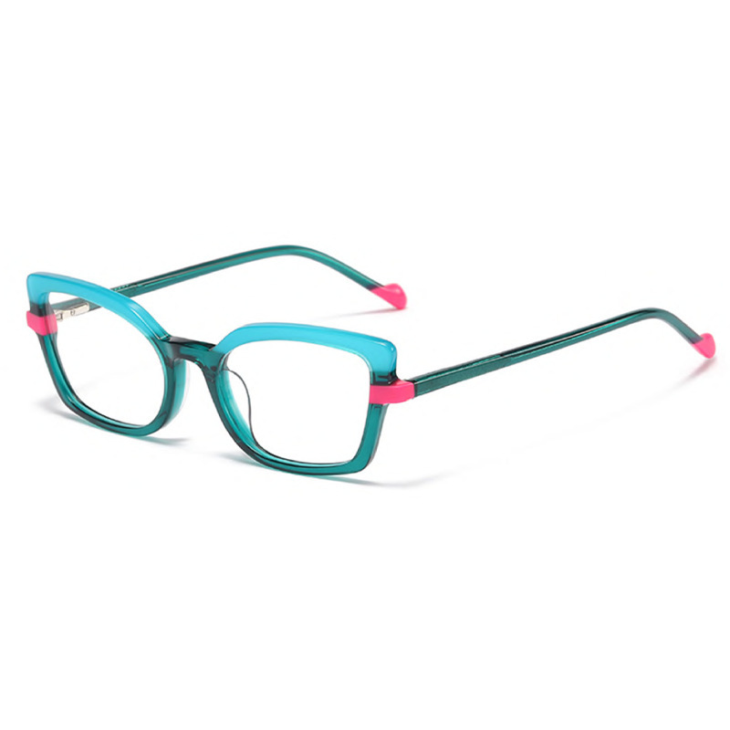 C5 Transparent green and blue