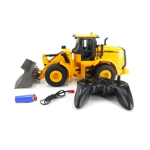 1552 1/16 RC kamyon 2.4G uzaktan kumanda 11 kanal yükleyici kamyon hafif alaşım RC iş makinesi oyuncak araba hediye için Boy RC kamyon - Product Image 1
