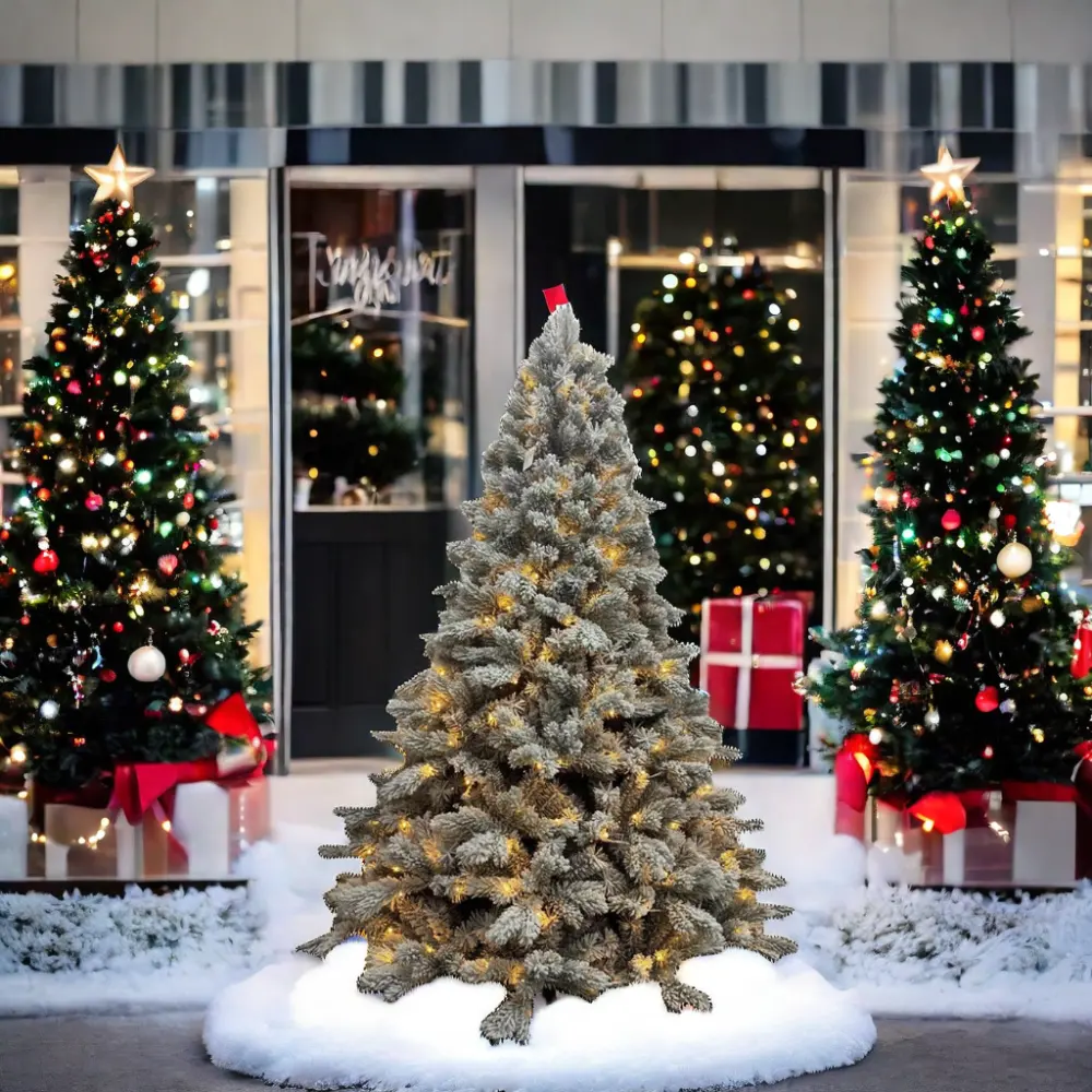 1187 Series Hybrid berkelompok LED pohon Natal Natal mall dekorasi perlengkapan dekorasi pohon Natal cahaya