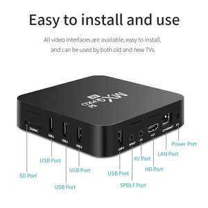 Venta caliente Set Top Box Smart TV BOX MX Pro Android WiFi 5G 3D Media Player 4K Smart Tv Box Reproductor multimedia - Product Image 2