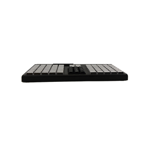 76 Keys PS/2 + USB Interface Membrane <strong>Programming</strong> POS <strong>Keyboard</strong> with MSR KB76M - Product Image 2