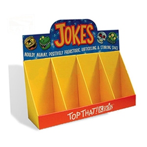 Biểu tượng tùy chỉnh giấy hiển thị Khay hiện đại di động và có thể gập lại các tông Countertop quảng cáo hiển thị - Product Image 5