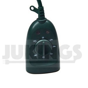 Temporizador de Cuenta Regresiva fotoeléctrico impermeable de 24 horas aprobado por ETL 15A Sensor de luz de árbol de Navidad interruptores de tiempo de fotocélula para exteriores