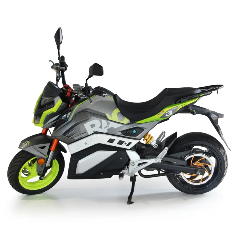 Bateria de lítio de motocicleta, motocicleta de corrida elétrica e rápida, para adulto, off road, 3000w, 72v, com freio a disco, venda imperdível