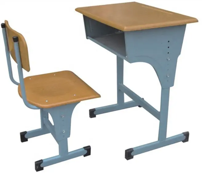 D'écolier en bois style ancien d'école pour enfants chaises de bureau