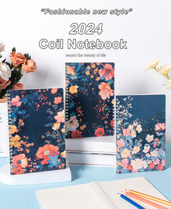 Cross-border Notebook <strong>Book</strong> 4 Packs Flower Color <strong>World</strong> <strong>Book</strong> High Value Ins Wind <strong>Book</strong> Horizontal Line - Product Image 6
