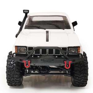 WPL C24 1/16 ölçekli 4WD RC araba 2.4G paletli Off-Road 2CH araç modelleri Motor Servo ve kafa ışık içerir - Product Image 6
