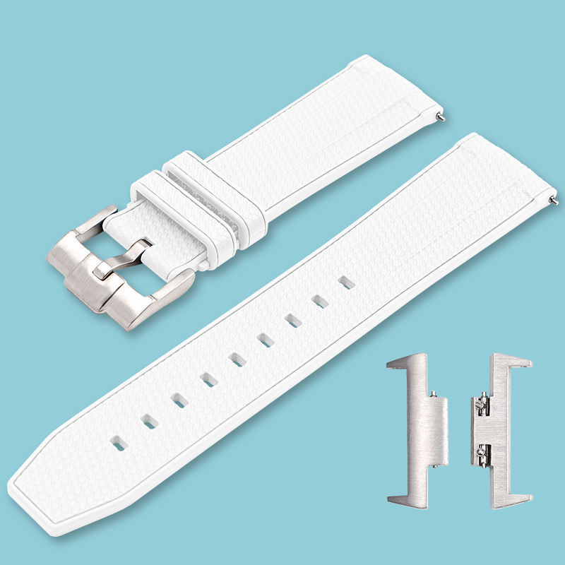 White+Silver Buckle
