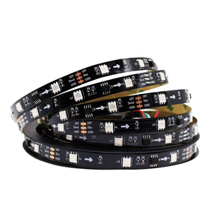 Цена по прейскуранту завода-изготовителя 9 Вт/м 12V Ws2811 smd5050 индивидуально адресуемых цветных (RGB) светодиодных лент 30/48/60 программы Led полосы света - Product Image 3