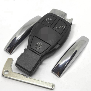 เคสกุญแจรีโมทคอนโทรลรถยนต์2/3/4ปุ่มฝาครอบอะไหล่ BGA NEC สำหรับ M ercedes Benz W203 W205 W210 W211 W212 W222 W221