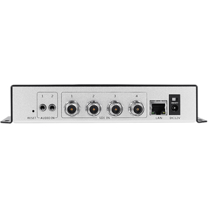URay 4 canali H.264 SD HD 3G SDI a IP Streaming Video Live Encoder con RTMPS HTTP RTSP RTMP UDP HLS - Product Image 4