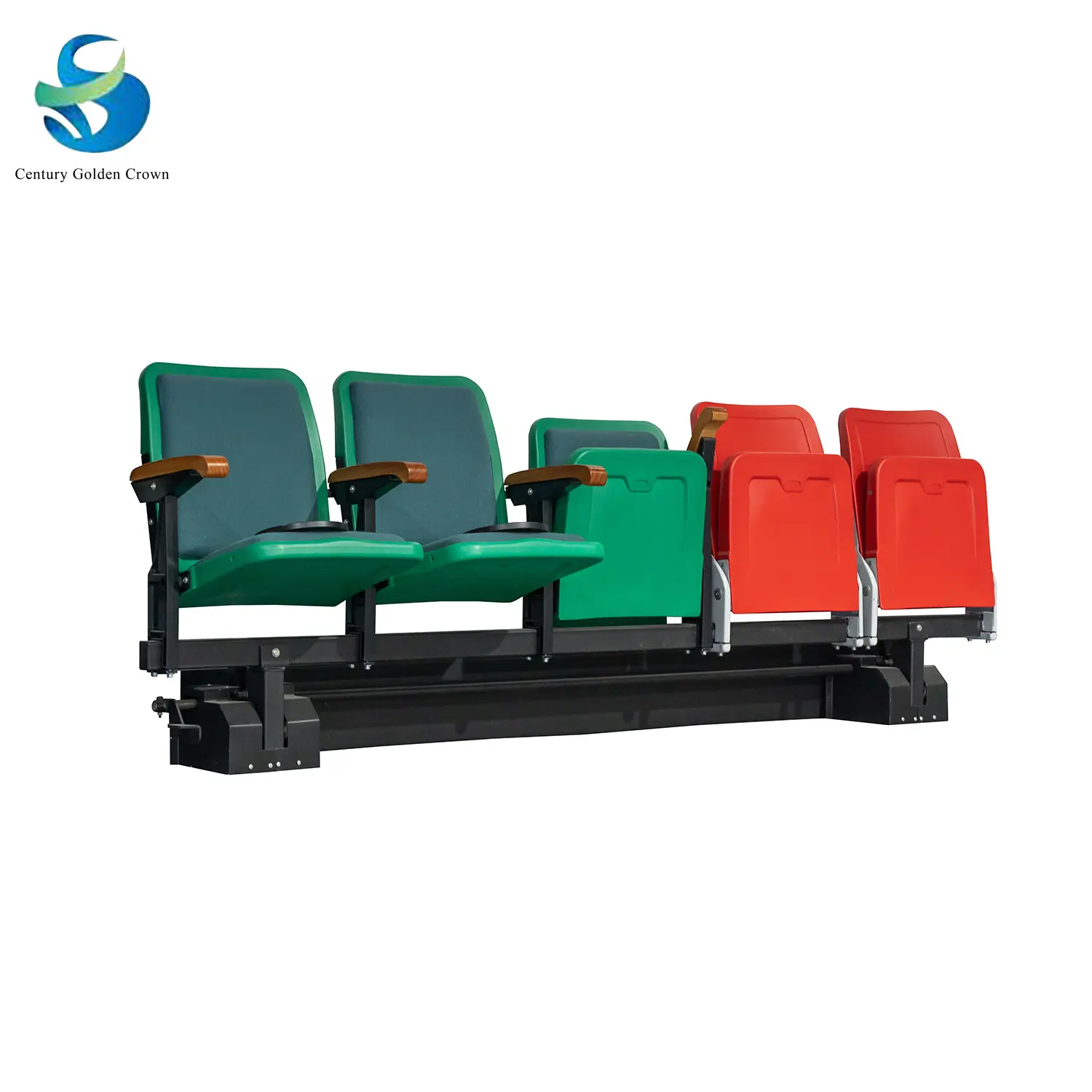 Sedia pieghevole di plastica all'ingrosso della poltrona di FRP della seduta del Cinema della chiesa dell'auditorium dello stadio